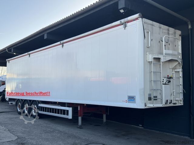 Walking floor semitrailer KNAPEN NEXT K 200 SAF Liftachse Alufelgen FB Schubboden