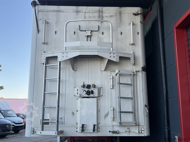 Walking floor semitrailer KNAPEN NEXT K 200 SAF Liftachse Alufelgen FB Schubboden