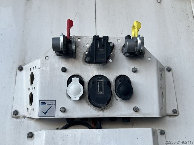 Walking floor semitrailer KNAPEN NEXT K 200 SAF Liftachse Alufelgen FB Schubboden