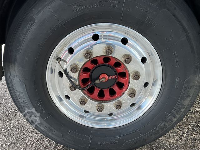 Walking floor semitrailer KNAPEN NEXT K 200 SAF Liftachse Alufelgen FB Schubboden