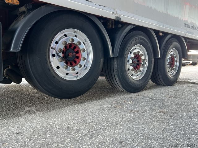 Walking floor semitrailer KNAPEN NEXT K 200 SAF Liftachse Alufelgen FB Schubboden