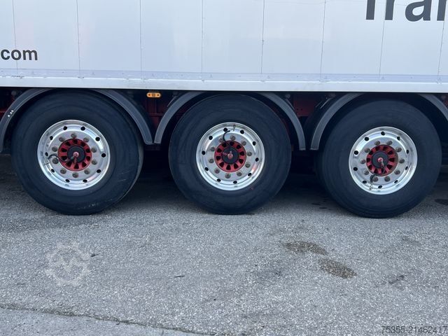 Walking floor semitrailer KNAPEN NEXT K 200 SAF Liftachse Alufelgen FB Schubboden