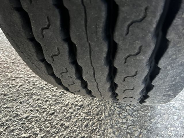 Walking floor semitrailer KNAPEN NEXT K 200 SAF Liftachse Alufelgen FB Schubboden