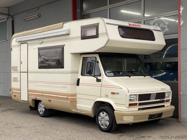 Alcove camper FIAT Ducato 280 TD Dethleffs Globetrotter A532 Solar