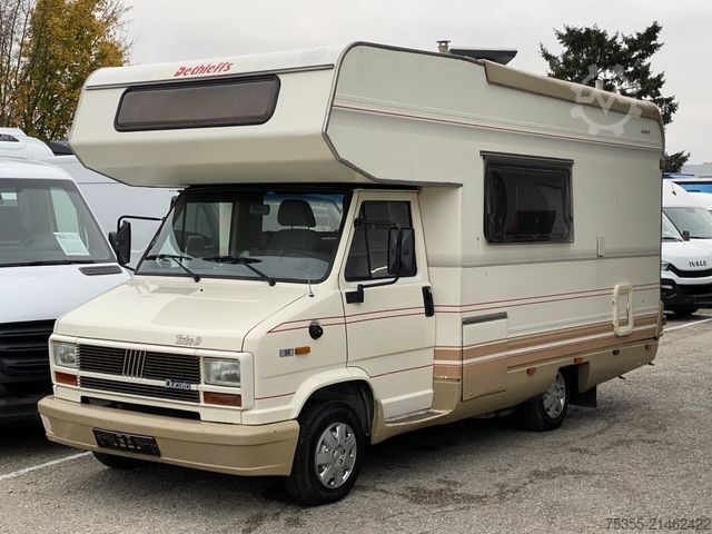 Alcove camper FIAT Ducato 280 TD Dethleffs Globetrotter A532 Solar