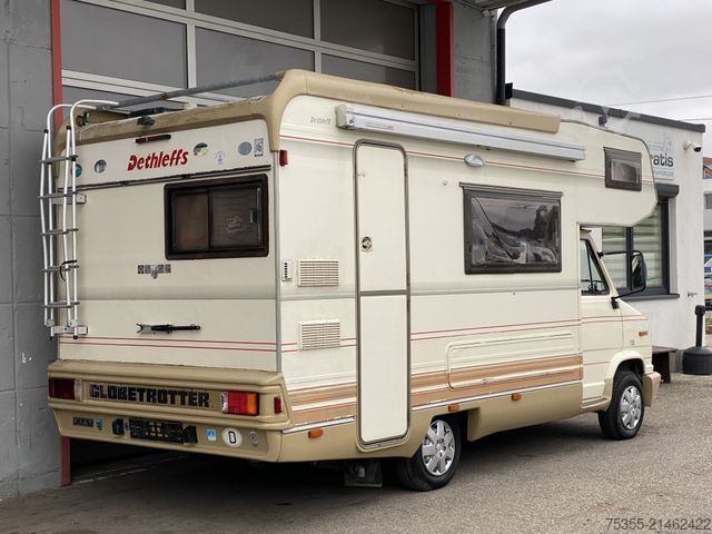 Alcove camper FIAT Ducato 280 TD Dethleffs Globetrotter A532 Solar