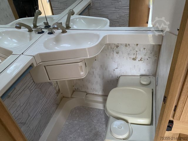 Alcove camper FIAT Ducato 280 TD Dethleffs Globetrotter A532 Solar