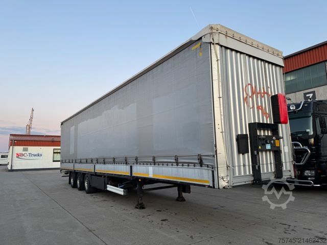 Open semitrailer with tarp Tirsan TIRSAN *  * BORDWÄNDE * HUBDACH *