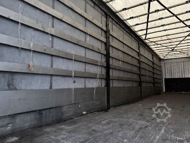 Open semitrailer with tarp Tirsan TIRSAN *  * BORDWÄNDE * HUBDACH *