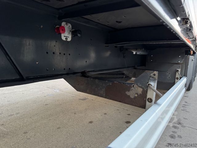 Open semitrailer with tarp Tirsan TIRSAN *  * BORDWÄNDE * HUBDACH *