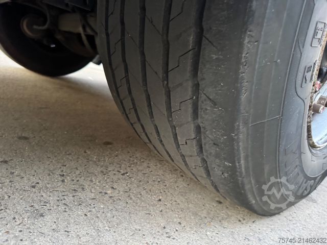 Open semitrailer with tarp Tirsan TIRSAN *  * BORDWÄNDE * HUBDACH *