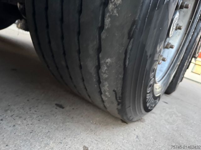 Open semitrailer with tarp Tirsan TIRSAN *  * BORDWÄNDE * HUBDACH *