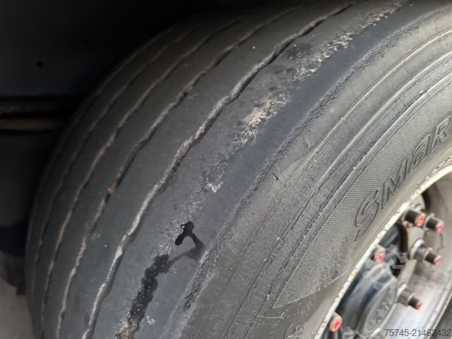 Open semitrailer with tarp Tirsan TIRSAN *  * BORDWÄNDE * HUBDACH *