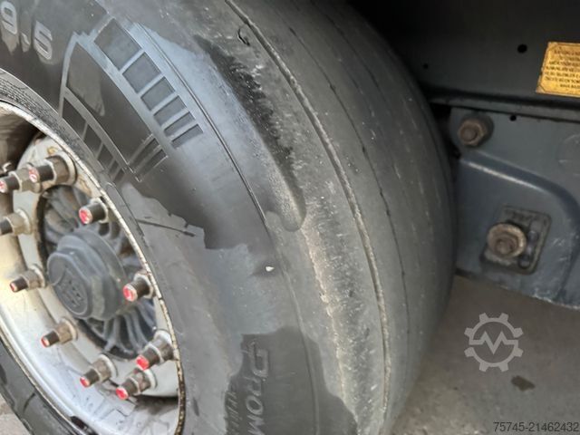 Open semitrailer with tarp Tirsan TIRSAN *  * BORDWÄNDE * HUBDACH *