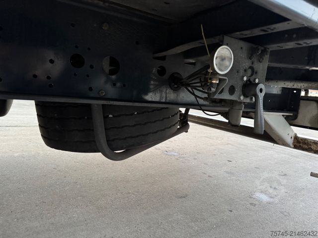 Open semitrailer with tarp Tirsan TIRSAN *  * BORDWÄNDE * HUBDACH *