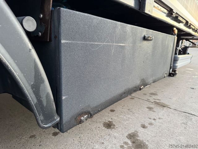 Open semitrailer with tarp Tirsan TIRSAN *  * BORDWÄNDE * HUBDACH *