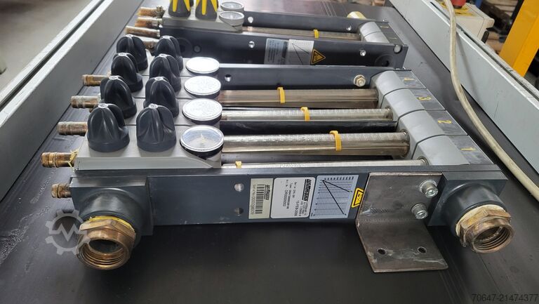 Durchflussregler - 3 Stück PSG, Wittmann Durchflussverteiler FSM
