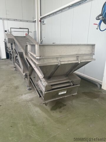Hopper with JBT roller feeder  