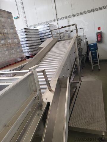 Bunker mit Walzenförderer JBT  