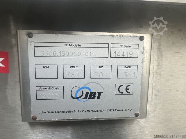 Bunker mit Walzenförderer JBT  