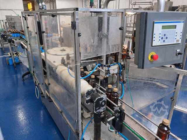 Beverage filling machine with labelling unit VIR MAURI 9-24-1 / 3000 bph