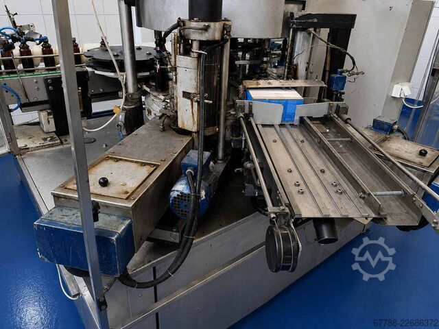 Beverage filling machine with labelling unit VIR MAURI 9-24-1 / 3000 bph