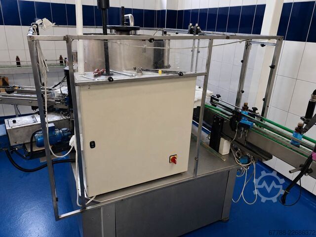 Beverage filling machine with labelling unit VIR MAURI 9-24-1 / 3000 bph