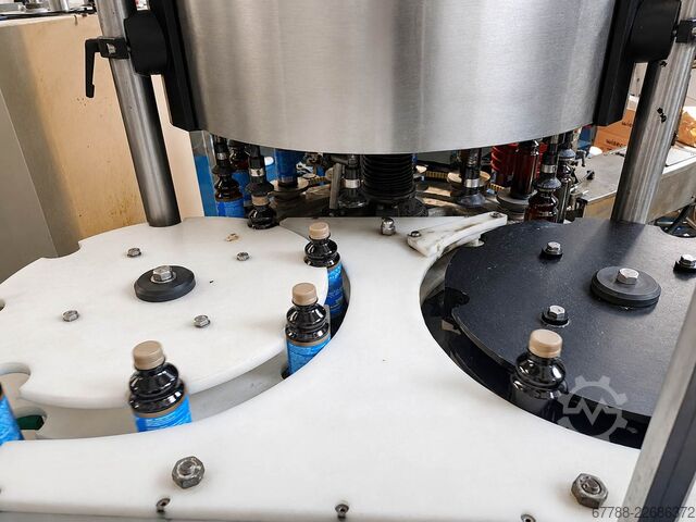 Beverage filling machine with labelling unit VIR MAURI 9-24-1 / 3000 bph