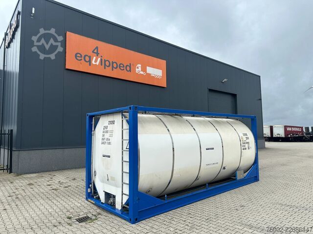 Tank container Van Hool 20FT ISO / 23.000L /  PORTABLE T11 / 22KM  / va...