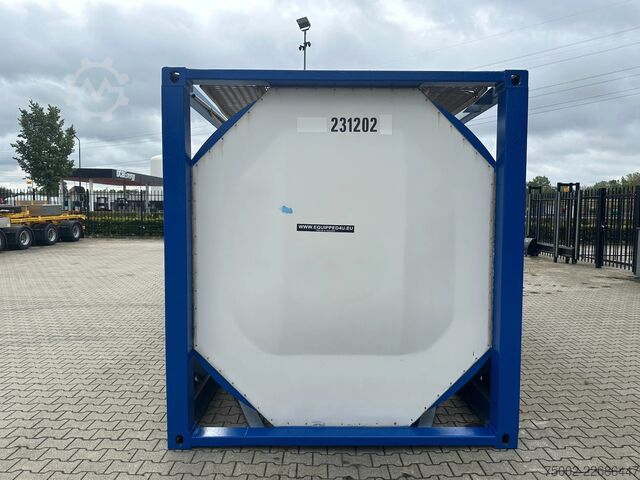 Tank container Van Hool 20FT ISO / 23.000L /  PORTABLE T11 / 22KM  / va...