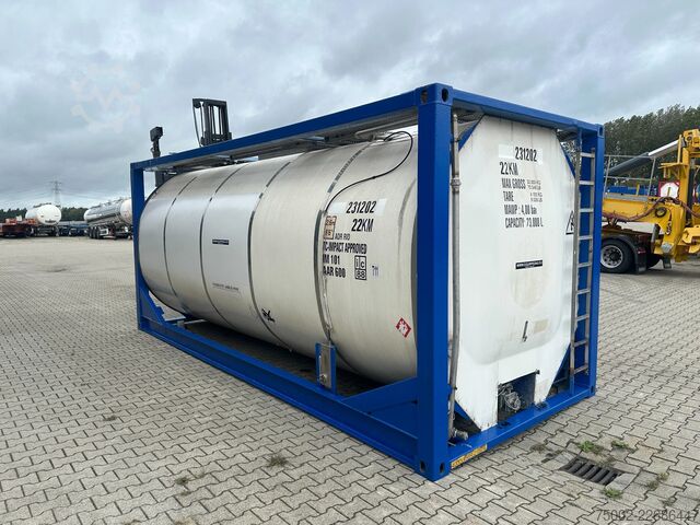 Tank container Van Hool 20FT ISO / 23.000L /  PORTABLE T11 / 22KM  / va...
