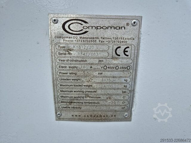Press container Compoman K1812/20