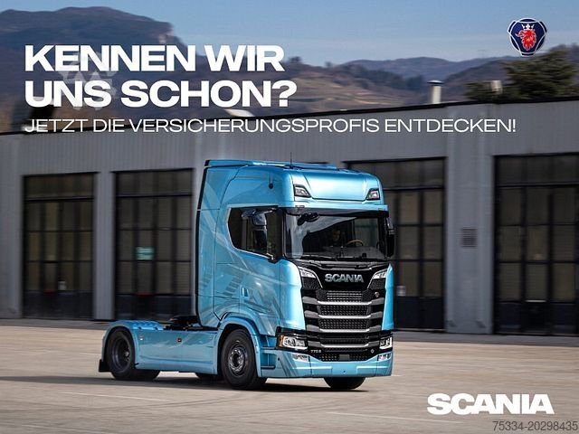 Roll-off tipper truck Scania G 410 LB6x2*4MNA Meiller RK20.70