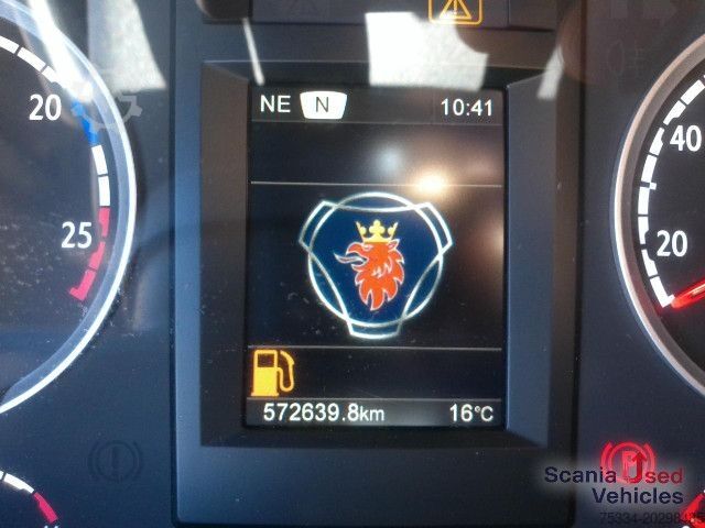 Roll-off tipper truck Scania G 410 LB6x2*4MNA Meiller RK20.70