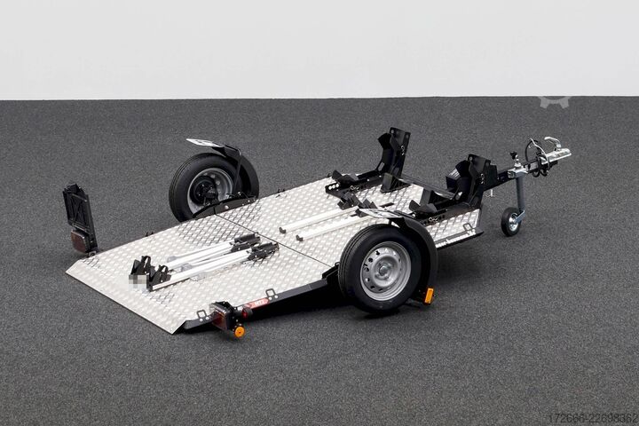 Motorcycle trailer Lorries MT-2 | FAHRRADTÄGER 240X174CM 750KG 2ER MOTORRADANHÄNGER