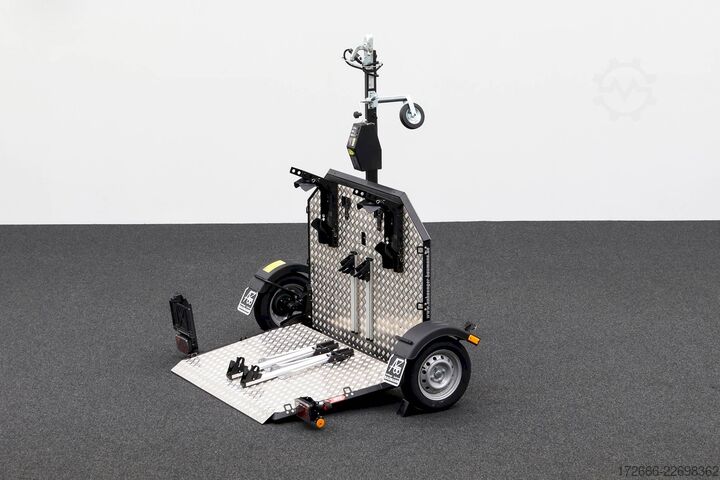 Motorcycle trailer Lorries MT-2 | FAHRRADTÄGER 240X174CM 750KG 2ER MOTORRADANHÄNGER