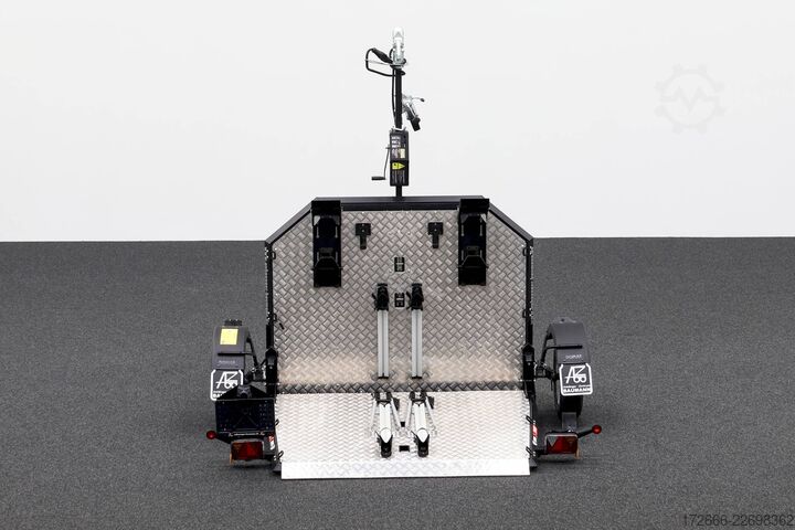 Motorcycle trailer Lorries MT-2 | FAHRRADTÄGER 240X174CM 750KG 2ER MOTORRADANHÄNGER
