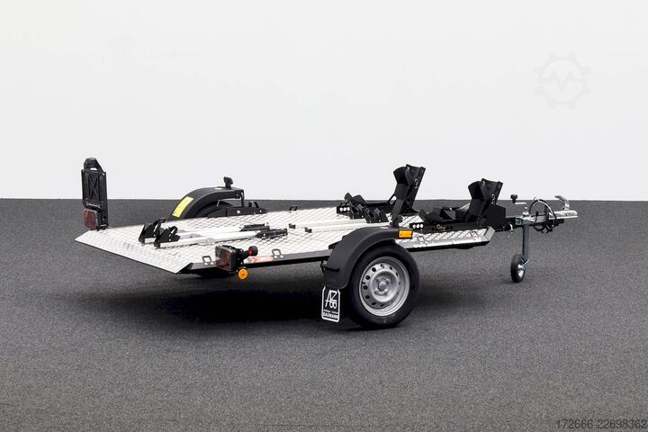 Motorcycle trailer Lorries MT-2 | FAHRRADTÄGER 240X174CM 750KG 2ER MOTORRADANHÄNGER