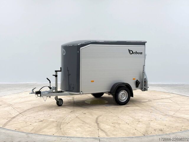 Box trailer Debon CHEVAL LIBERTE DEBON C255 V2 ALU 1300 KG | IRON GREY +SEITENTÜR
