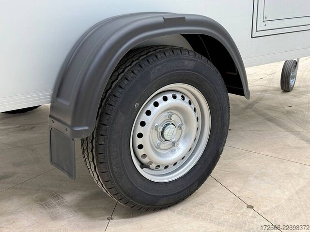 Box trailer Debon CHEVAL LIBERTE DEBON C255 V2 ALU 1300 KG | IRON GREY +SEITENTÜR