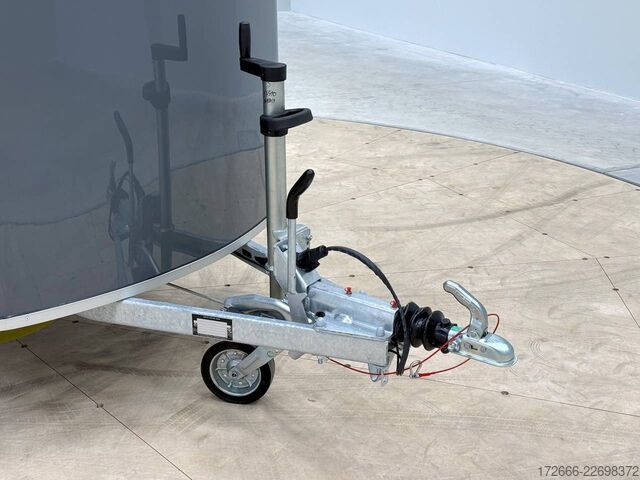 Box trailer Debon CHEVAL LIBERTE DEBON C255 V2 ALU 1300 KG | IRON GREY +SEITENTÜR