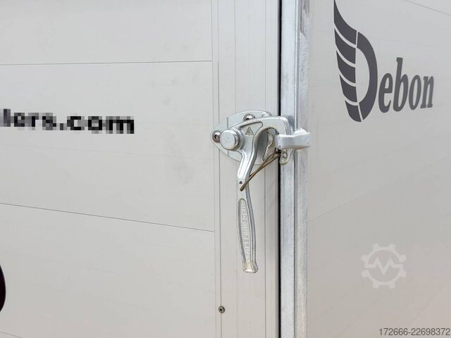 Box trailer Debon CHEVAL LIBERTE DEBON C255 V2 ALU 1300 KG | IRON GREY +SEITENTÜR