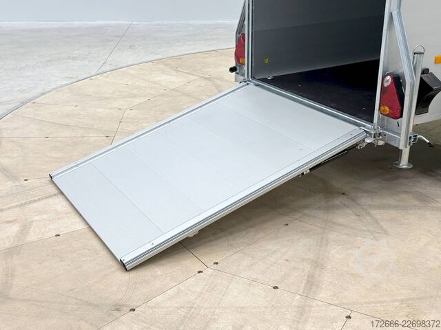 Box trailer Debon CHEVAL LIBERTE DEBON C255 V2 ALU 1300 KG | IRON GREY +SEITENTÜR