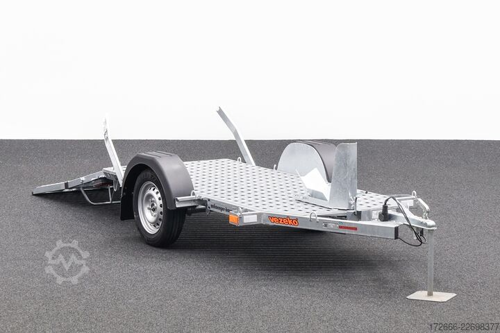 Motorcycle trailer Vezeko MOTOVAN A08 248X107CM 750KG MOTORRADANHÄNGER