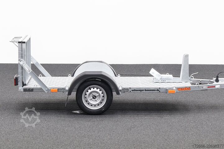 Motorcycle trailer Vezeko MOTOVAN A08 248X107CM 750KG MOTORRADANHÄNGER