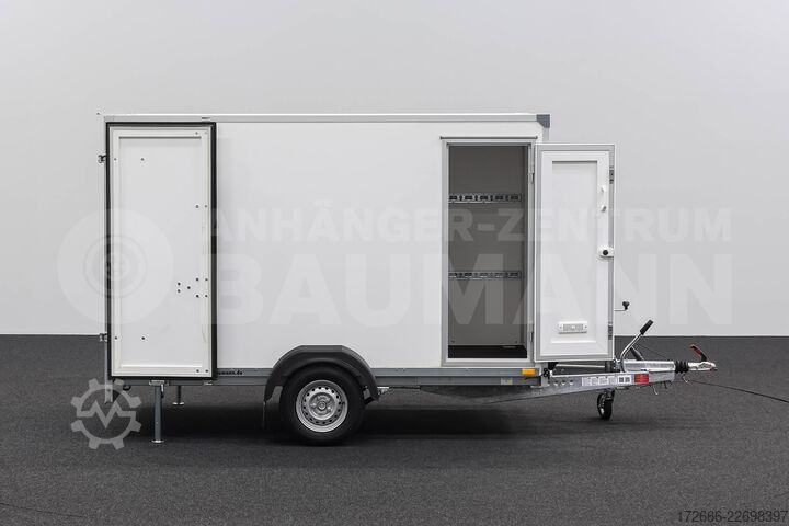 Box trailer Blyss F1330HD | SEITENTÜR 305X146X180CM 1300KG KOFFERANHÄNGER