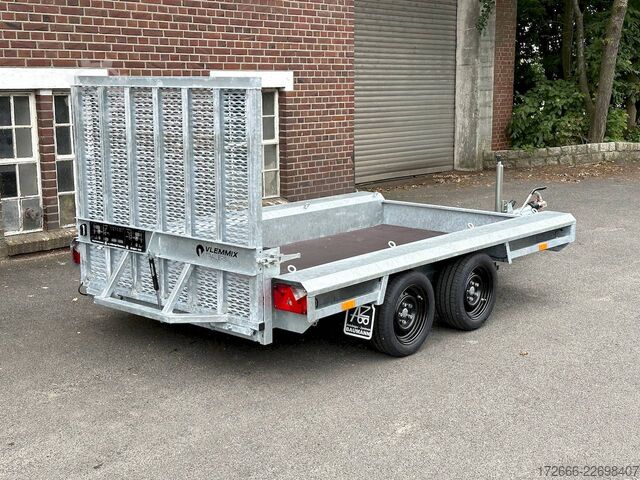 Heavy equipment trailer Vlemmix VTA 300X150X34CM 2700KG BAUMASCHINENANHÄNGER