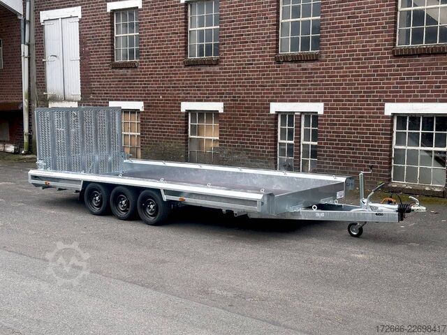 Heavy equipment trailer Vlemmix VTS | TRIDEM 480X180X34CM 3500KG BAUMASCHINENANHÄNGER