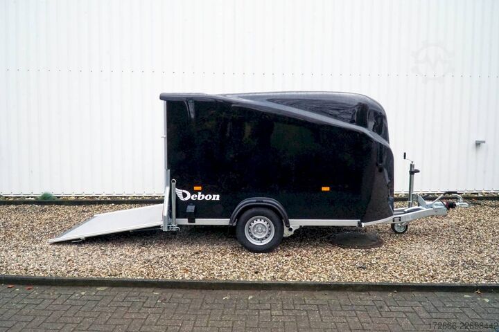 Box trailer Debon CHEVAL LIBERTE DEBON CARGO 1300 SCHWARZ