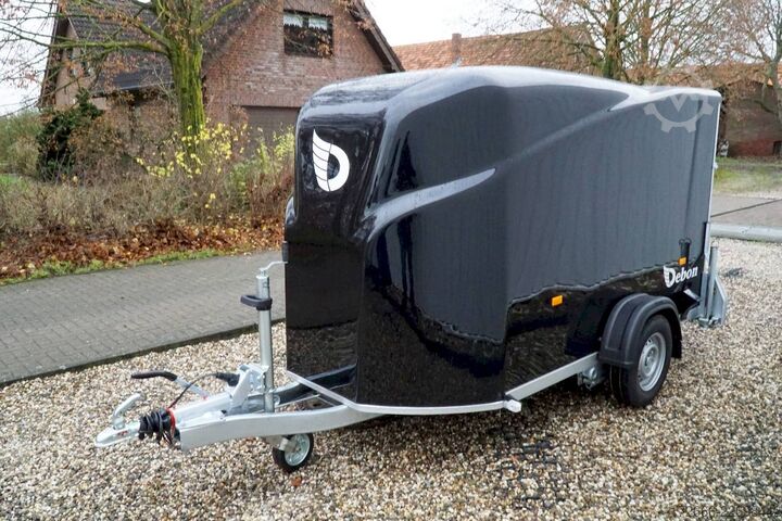 Box trailer Debon CHEVAL LIBERTE DEBON CARGO 1300 SCHWARZ